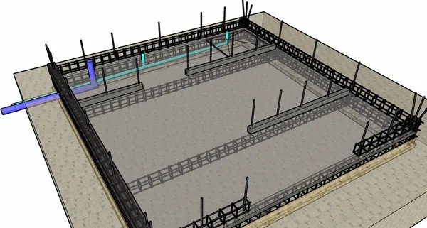 Proceso 00 · Modelo de la cimentación.